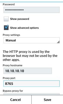 Save button grayed out (resolved) when setting proxy to manual on Android device (Nexus, LG Optimus)